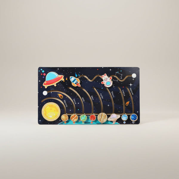 Interaktivní sluneční soustava s planetami