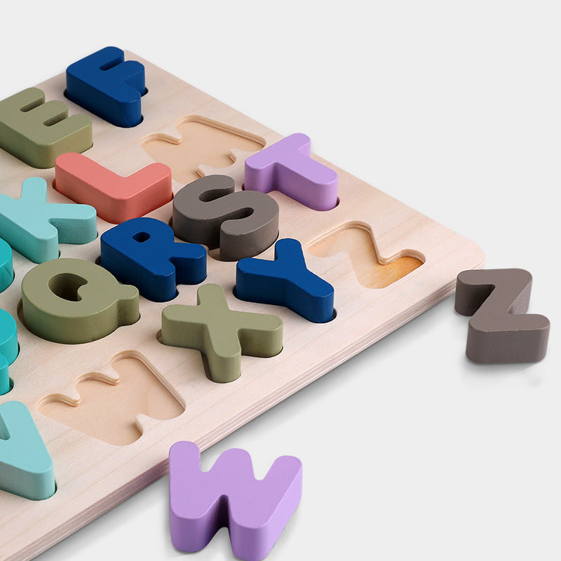 Anglická abeceda puzzle