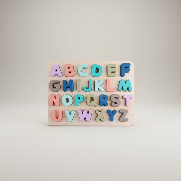Anglická abeceda puzzle
