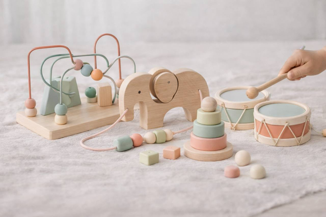 V této kategorii najdete magnetické rybaření, provlékačky a motorické labyrinty