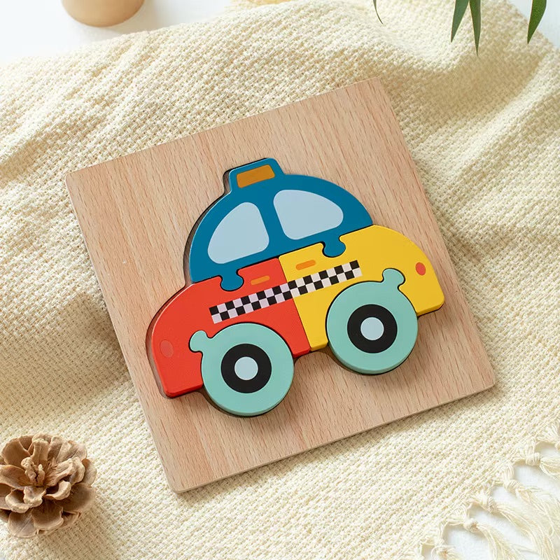 Objemové puzzle - Taxi
