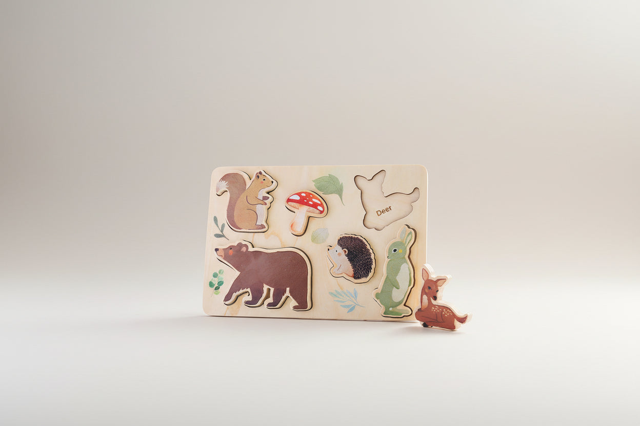 Vkládačka lesní zvířátka