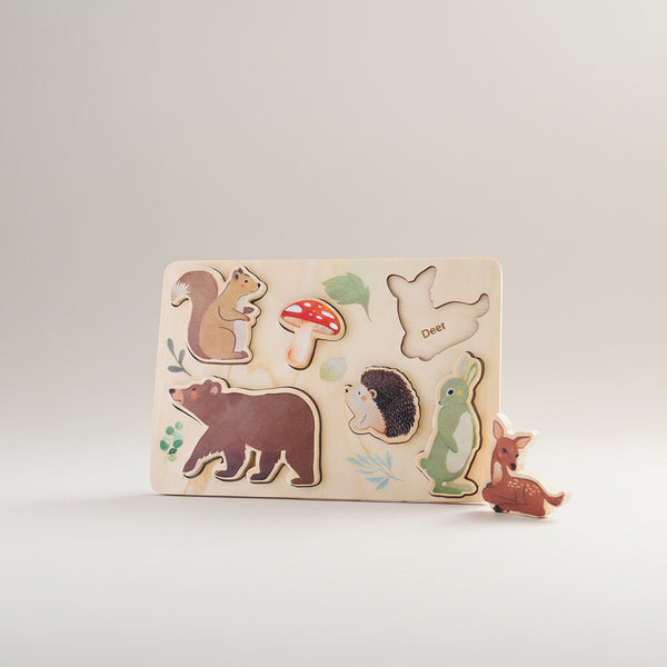 Vkládačka lesní zvířátka