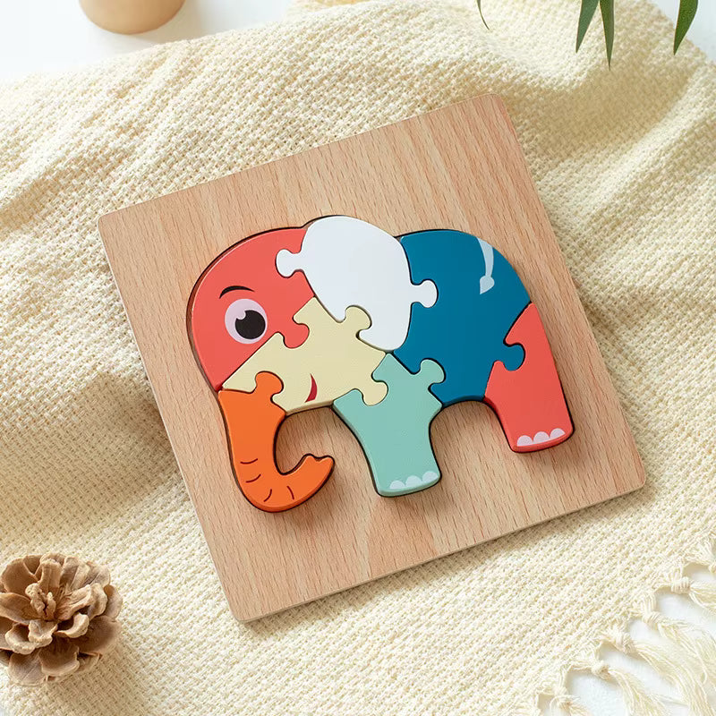 Objemové puzzle - Slon