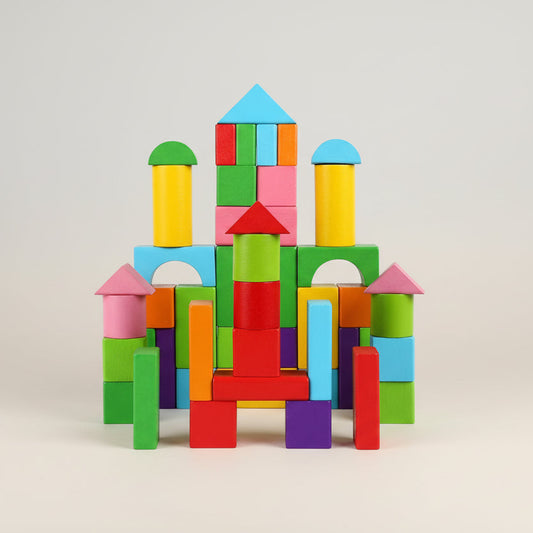 Barevná stavebnice 50 ks