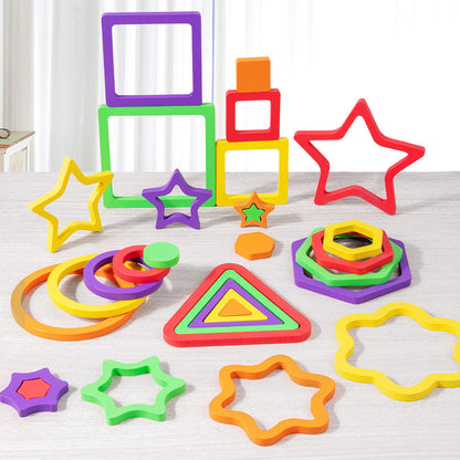 Sada tvarových puzzle