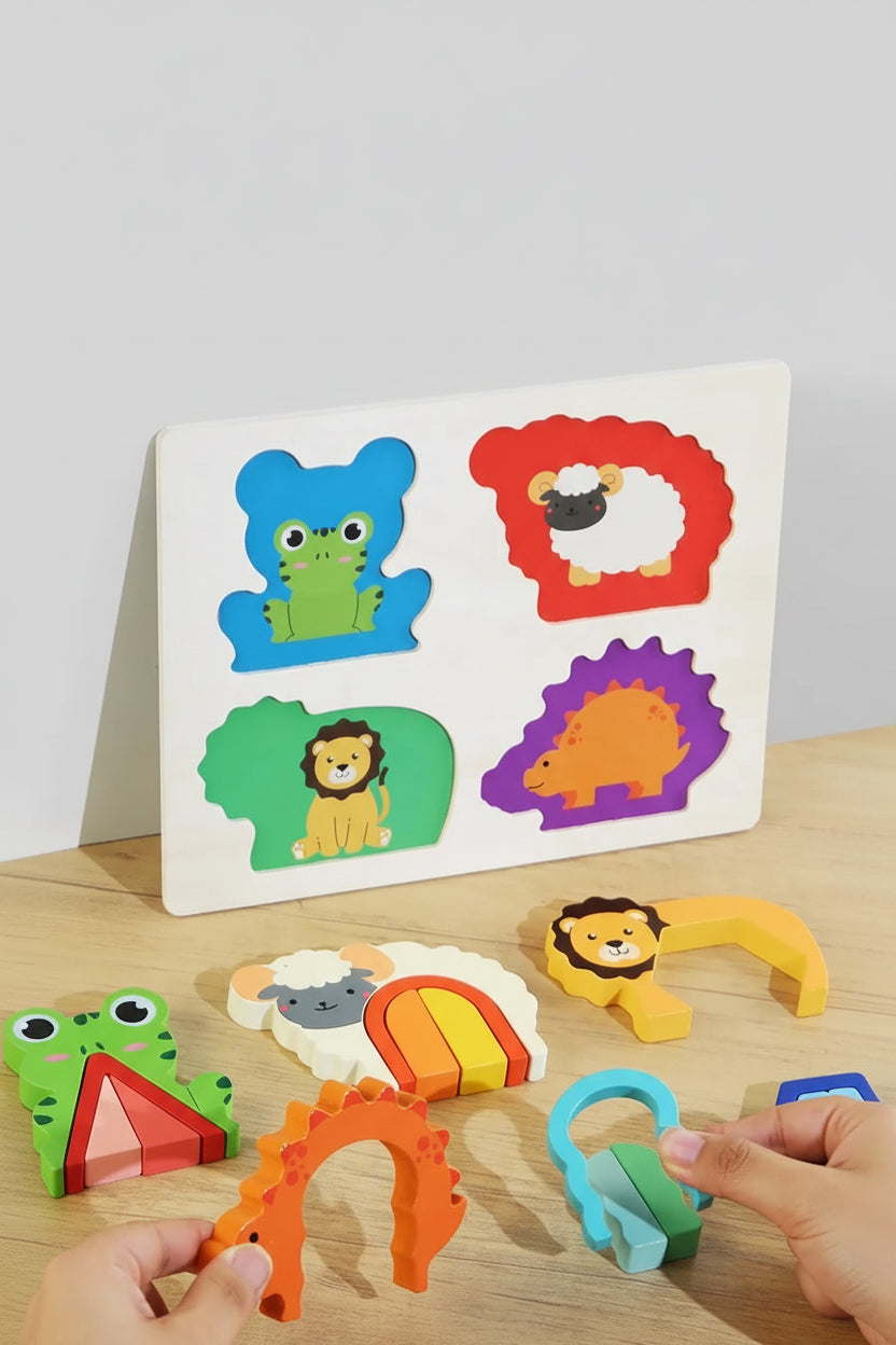 Vkládačka se zvířátky a tvary