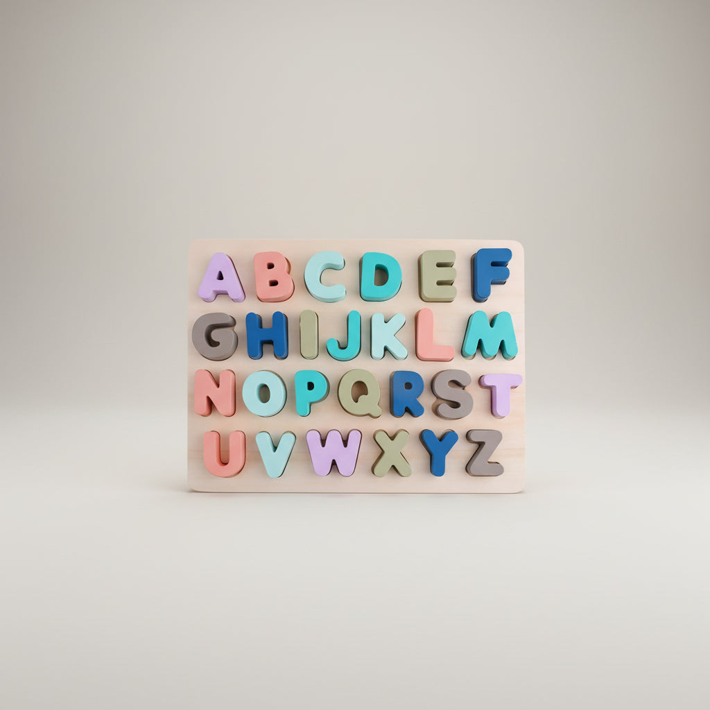 Anglická abeceda puzzle