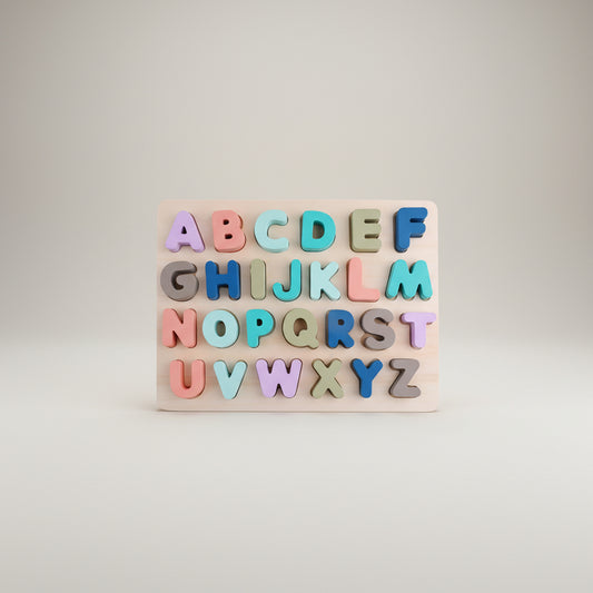 Anglická abeceda puzzle