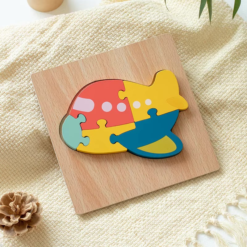 Objemové puzzle - Letadlo