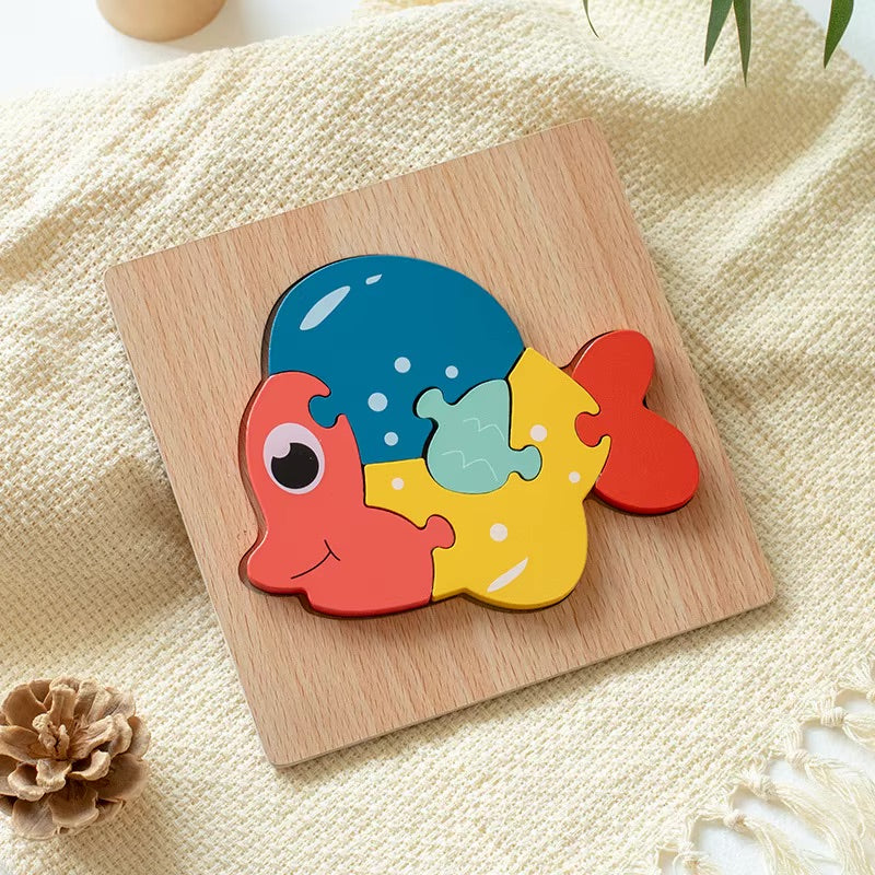 Objemové puzzle - Ryba