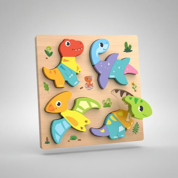 3D puzzle s dinosaury